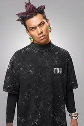 Scarlet Ronin Acid Washed Oversized Tee